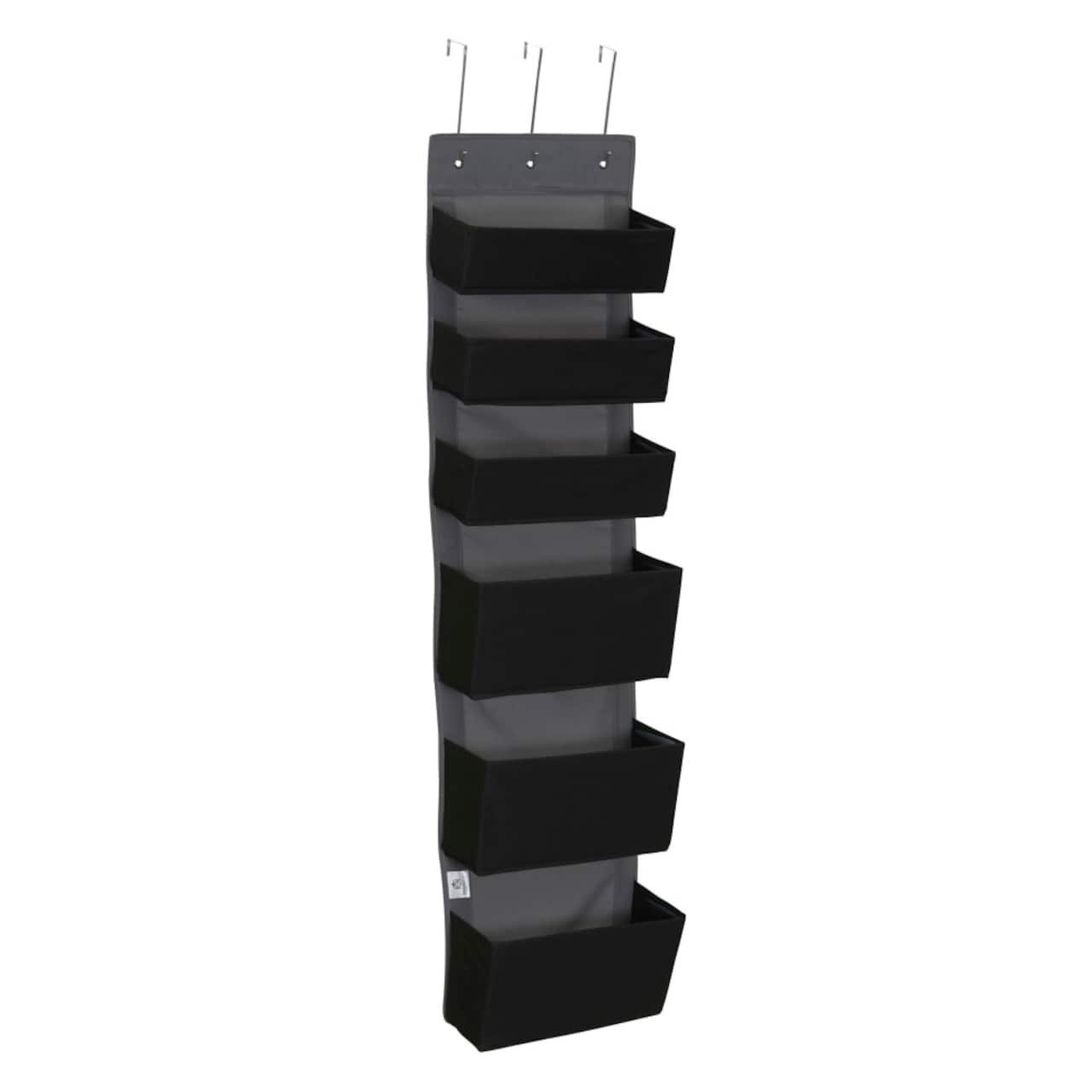 Household Essentials 4.7ft. 6-Pocket Over the Door Pocket Organizer